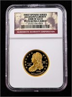 2008-W $10 Jackson's Liberty Ultra Cameo PF70 NGC