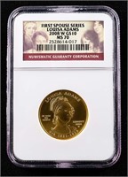 2008-W $10 Gold Louisa Adams MS70 NGC