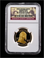 2009-W $10 Gold Sarah Polk Ultra Cameo PF70 NGC