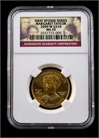 2009-W $10 Gold Margaret Taylor MS70 NGC