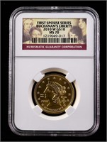 2010-W $10 Gold Buchanan's Liberty MS70 NGC