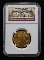 2012-W $10 Gold Frances Cleveland Term 1 MS70 NGC