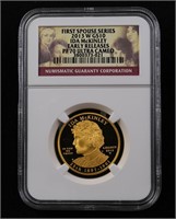 2013-W $10 Gold Ida McKinley Ultra Cameo PF70 NGC