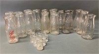 Lot of Several Ontario Milk and Diary Bottles