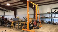 Gantry Crane with 2 ton chain hoist
