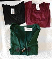(3) NEW 4XL XXXL DRESS SHIRTS WOMENS CLOTHING #2