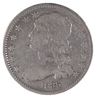 1835 Capped Bust Quarter (VG?)