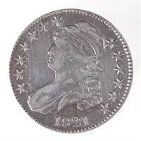 1821 Capped Bust Half Dollar