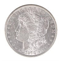 1878-cc Morgan Silver Dollar (AU?)