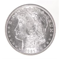 1921 Morgan Silver Dollar (UNC?)