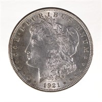 1921 Morgan Silver Dollar (AU?)