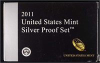 2011-s U.S. Silver Proof Set (14 coin set)