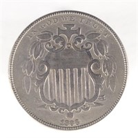 1866 Shield Nickel (XF?)