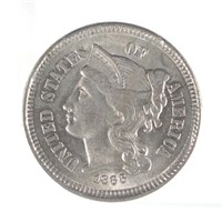 1866 Three Cent Nickel (UNC?)