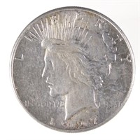 1927-s Peace Silver Dollar (AU?)