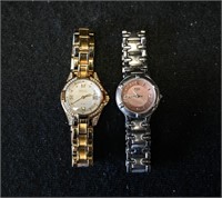 (2) DESIGNER WOMEN'S WATCHES