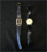 (2) DESIGNER  MEN'S WATCHES