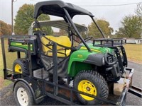 2015 John Deere 825i Gator 4WD gas 142 hrs 503 mi