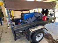 Bumper pull trailer w/Miller Bobcat Welder *****