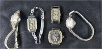 5 Vintage Ladies Watches