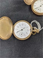 (2) Ladies Gold Filled Pocket Watches