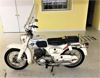 Classic 1966 Honda 150 Touring Motorcycle
