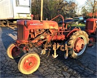 Farmall Cub Tractor W/ Cultivators & Wheel Weights