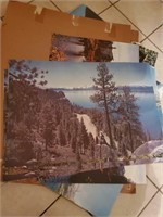 COLLECTION OF MOUNTAIN/ LAKE POSTERS