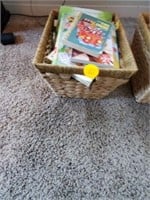 SMALL BOX OF KIDS BOOKS - NO BASKET