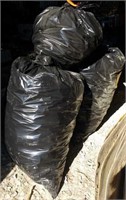 3 GARBAGE BAGS CANS ALUM