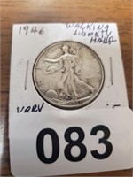 1946 WALKING LIBERTY HALF