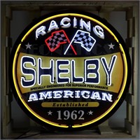 36" Shelby Racing Round Neon Sign