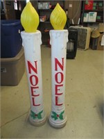 Blow Mold Candle Sticks - Pick up only