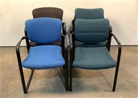 (4) Assorted Waiting Room Chairs