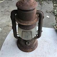 Vintage clear globe  Lantern