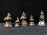 Lot of duck paperweights