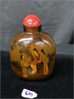 Peking glass Snuff Bottle