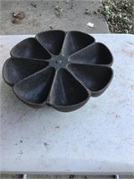 Cast iron bowl and stand
