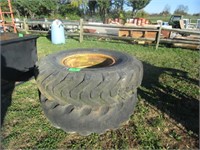 Pair of Tires for Gradall Telescopic Forklift,