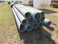 Assorted 12" x 20' +/- PVC Water Pipe