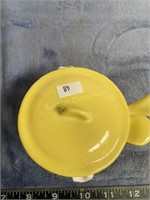 Enameled Cast Iron Butter Warmer & Trivet