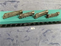 Pewter, 4 Rail Road Engines