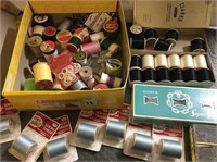 Sewing Box Thread Vintage More