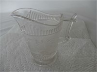 1880'S RIBBED FORGET ME NOT CREAMER