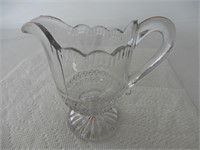 1883 PATTERN CANADIAN GLASS PITCHER