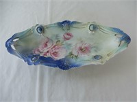R. S. PRUSSIA  HAND PAINTED DISH