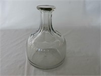 VINTAGE GLASS WATER JUG / NO STOPPER
