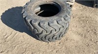 2- 12.4/80-18 Skid Steer Tires