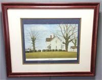 JOHN FURCHES SIGNED # 55/750 PRINT ‘’HOME PLACE’’