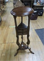 Solid Wood Plant Stand 34"Tx10"D